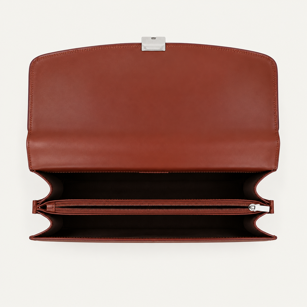 Men's Chestnut Brown Leather Executive Briefcase – Classic Business & Office Bag Gallery